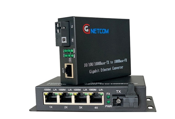 Bộ chuyển đổi quang điện 10/100Mbps GNETCOM GNC-2111S/GNC-2114S