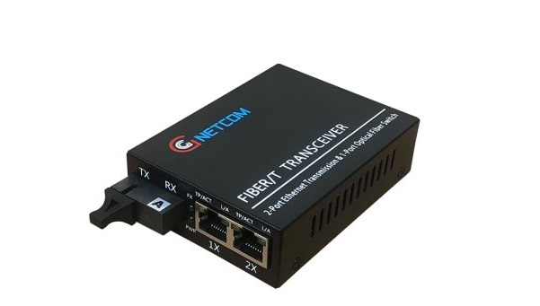 Bộ chuyển đổi quang điện PoE 10/100/1000Mbps GNETCOM GNC-6102GE-20A