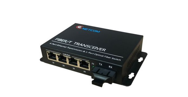 Media Converter GNETCOM HL-POE11004PF