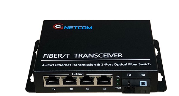 Media Converter GNETCOM GNC-6104GE-20B