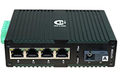 Media Converter HO-LINK | Bộ chuyển đổi quang công nghiệp 10/100Mbps HO-LINK HL-IES-1FX4TX-20A