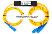 Cáp quang GNETCOM | Bộ Splitter quang GNETCOM 1x2 SC/SC