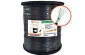 Cáp mạng LS-DVH | Cáp mạng CAT3 kèm nguồn có thép treo LS-DVH C32504-CL-N