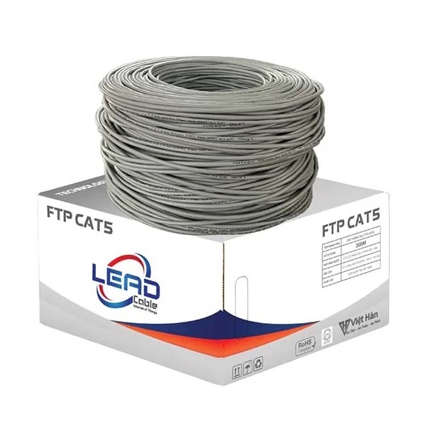 Cáp mạng Cat5E FTP 26AWG PVC LEAD CABLE CAT.5FTP25AWG