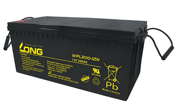 Ắc quy 12V-200Ah Long WPL200-12N