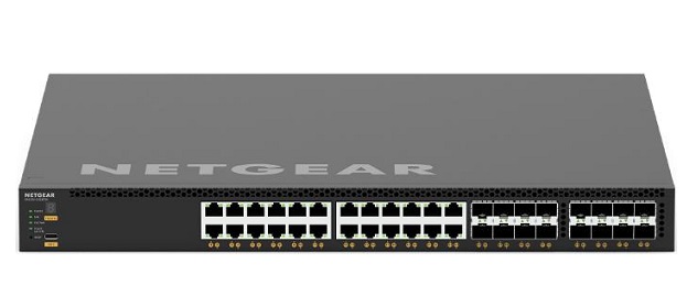 24x10G/Multi-Gig PoE++, 8xSFP+ and 8xSFP28 25G Managed Switch NETGEAR XSM4340V