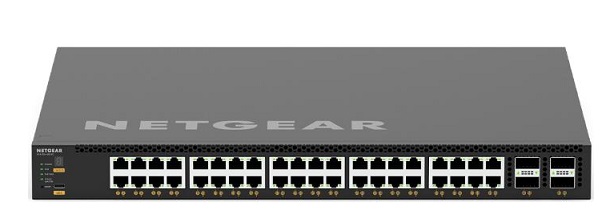 40x10G/Multi-Gig PoE++ and 4xQSFP28 100G Managed Switch NETGEAR XSM4344C