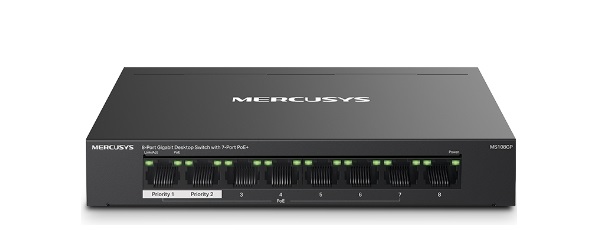 8-Port Gigabit Desktop Switch MERCUSYS MS108GP