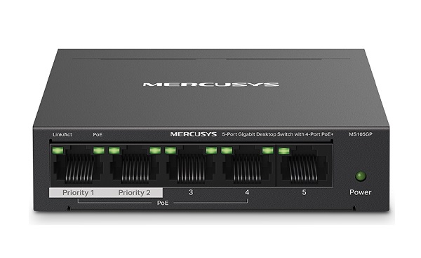 5-Port Gigabit Desktop Switch MERCUSYS MS105GP