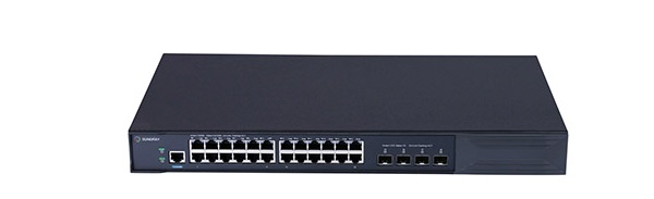 24-Port GE + 4-Port 10G SFP Switch Sundray X-link XS3200-28X-SI