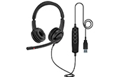 Tai nghe AXTEL | Tai nghe Headset AXTEL Voice UC28 stereo USB-A (AXH-V28UCD)