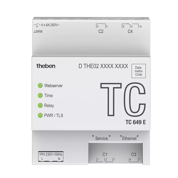 Công tắc thời gian thiên văn THEBEN TC 649 E