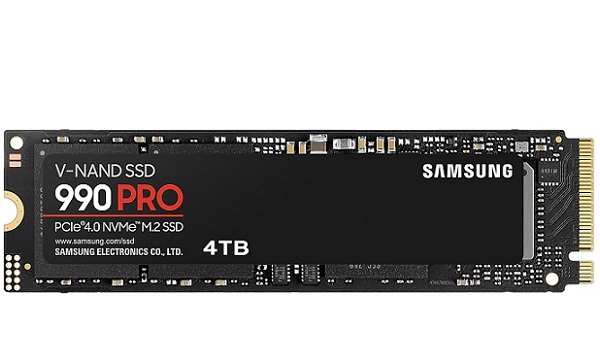 Ổ cứng SSD 990 PRO NVMe M.2 4TB SAMSUNG MZ-V9P4T0BW