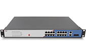 Switch WINTOP | 16-port GE PoE + 2-port GE + 2-Port 1G SFP Rack-Mounted Switch WINTOP YT-CM2320-2GF18GT-16POE