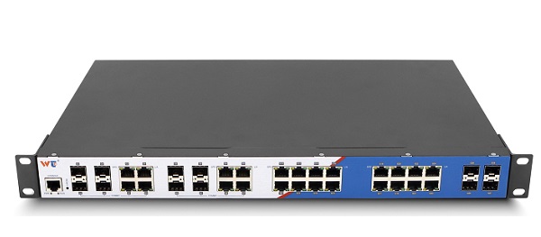 16-port GE + 4-port 1G SFP + 8-port 1G Combo Layer 3 Managed Switch WINTOP YT-CM3728-4GF8GC16GT