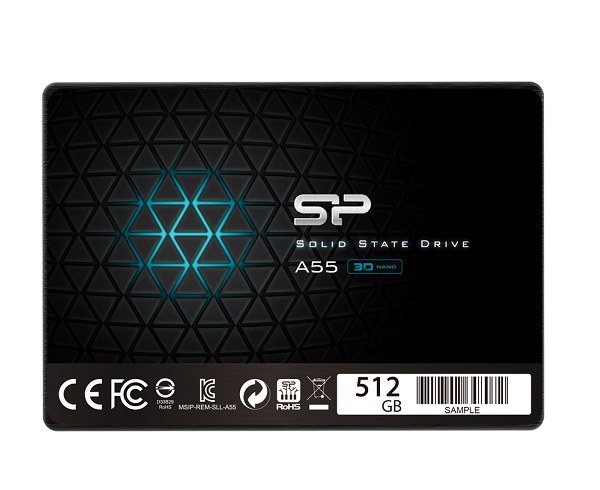 Ổ cứng Silicon Power 2.5” SATA SSD A55 512GB