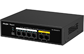 Thiết bị mạng RUIJIE | 6-Port 10/100Mbps Unmanaged PoE Switch RUIJIE RG-ES106F-P