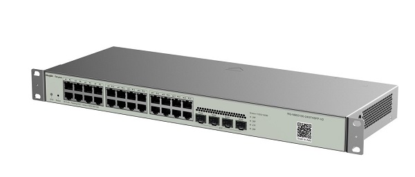 28-Port Gigabit Layer 2 Cloud Managed Non-PoE Switch RUIJIE RG-NBS3100-24GT4SFP-V2