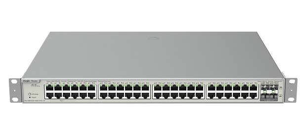 48-Port Gigabit PoE + 4-Port SFP+ Switch RUIJIE RG-NBS5200-48GT4XS-UP