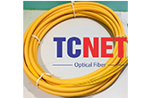 Cáp quang TCNet | Cáp quang luồn ống trong nhà đơn mode 12FO TCNet GJBFJH-SM-12B6a1