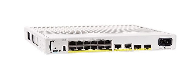 12-port Gigabit Ethernet Data Switch Cisco C9200CX-12T-2X2G-E