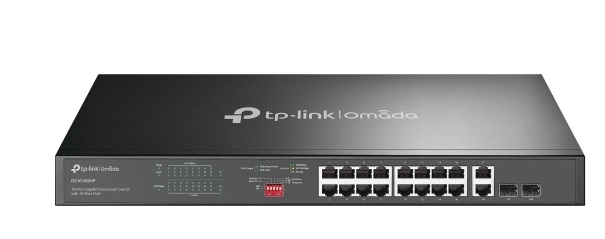 16-Port Gigabit PoE + 2-Port Combo Gigabit SFP Unmanaged Switch TP-LINK DS1018GMP