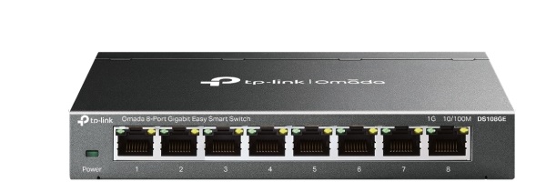 Omada 8-Port Gigabit Easy Smart Switch TP-LINK DS108GE