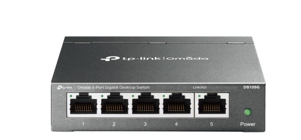 Omada 5-Port Gigabit Unmanaged Desktop Switch TP-LINK DS105G