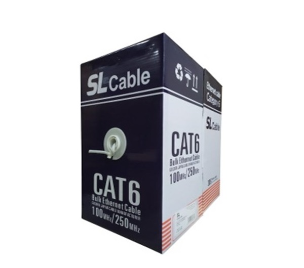 Cáp mạng 305 mét/cuộn SL UTP CAT6 (Xanh)