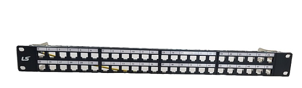 Patch panel empty 48-port LS CAT6 (LS-PP-C6-48P-E1-ECO)