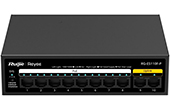 Thiết bị mạng RUIJIE | 10-Port 10/100Mbps Unmanaged PoE Switch RUIJIE RG-ES110F-P