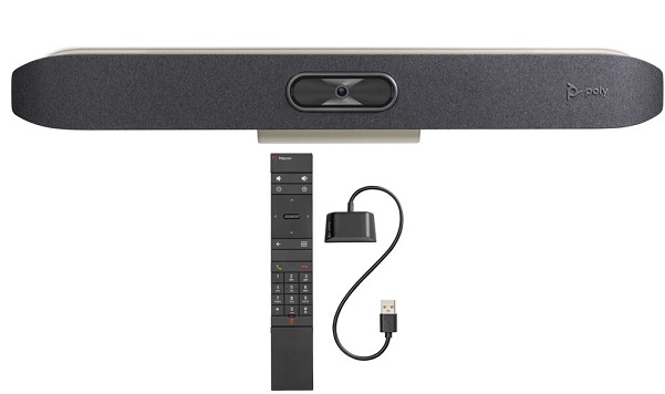 All-in-One Video Bar Poly Studio X50 with IR Remote Kit No Radio