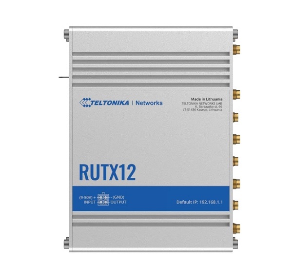 Router 3G/4G công nghiệp Teltonika RUTX12