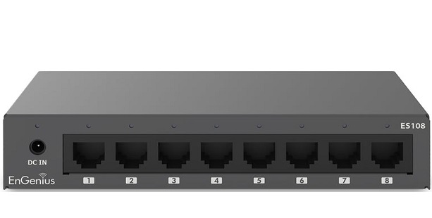 8-Port Gigabit Unmanaged Switch EnGenius ES108