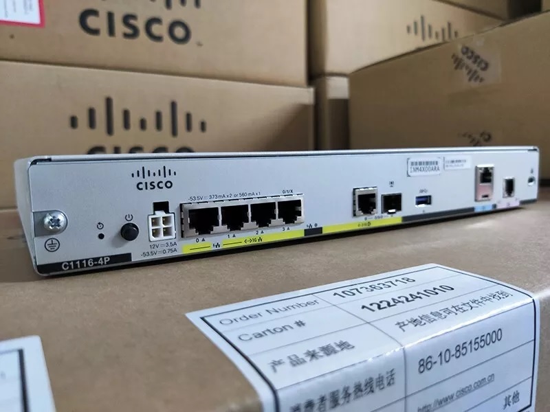 Integrated Services Router Cisco C1116-4P