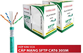 Cáp mạng Golden Link | Cáp mạng Golden Link PLATINUM CAT.6 SFTP TW1104-1 (thùng trắng xanh)