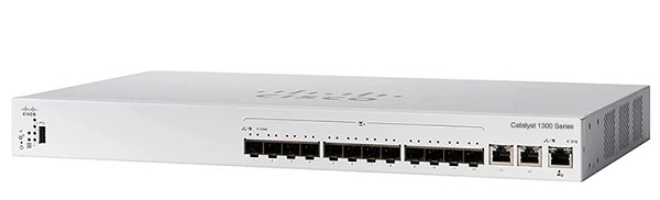 12-Port 10G SFP+ + 2-Port 10G Combo Copper/SFP+ Switch CISCO C1300-12XS