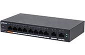 Switch PoE DAHUA | 10-Port with 8-Port PoE Cloud Managed Desktop Switch DAHUA DH-CS4010-8ET-60