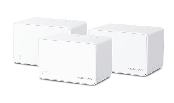 AX3000 Whole Home Mesh WiFi 6 System MERCUSYS Halo H80X (3-pack)