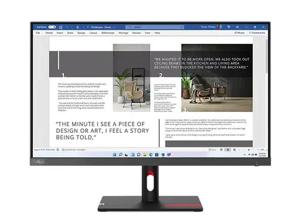 Màn hình vi tính 27.0 inch LENOVO ThinkVision S27i-30 (63DFKAR4WW)