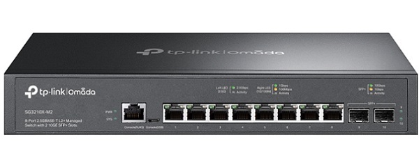 Omada 8-Port 2.5G L2+ Managed Switch TP-LINK SG3210X-M2 