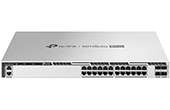 Thiết bị mạng TP-LINK | Omada Pro 24-Port Gigabit with 4 10G Slots Stackable PoE+ Switch TP-LINK S6500-24GP4XF