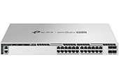 Thiết bị mạng TP-LINK | Omada Pro 24-Port Gigabit with 4 10G Slots Stackable L3 Managed Switch TP-LINK S6500-24G4XF