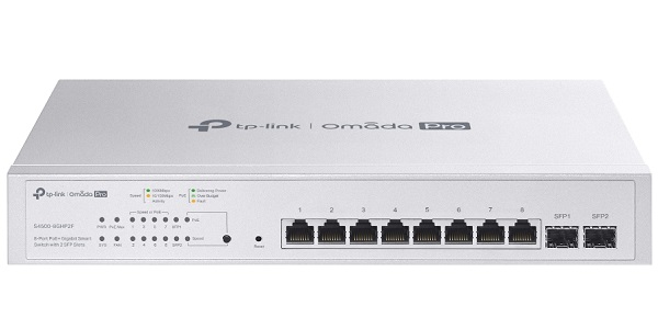 Omada Pro 8-Port PoE+ Gigabit with 2 SFP Slots Smart Switch TP-LINK S4500-8GHP2F