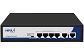 Thiết bị mạng HRUI | 4-Port PoE Gigabit Switch HRUI HR900-AFG-42N