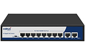 Thiết bị mạng HRUI | 8-Port PoE Gigabit Switch HRUI HR900-AFG-82N