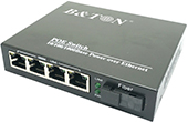 Switch PoE BTON | 4-port 10/100/1000Mbps PoE + 1-port 1000Mbps SFP Uplink Switch BTON BT-D6104GE-20