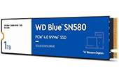 Ổ cứng SSD Western | Ổ cứng SSD Western Digital Blue SN580 1TB NVMe PCIe Gen4x4 (WDS100T3B0E)