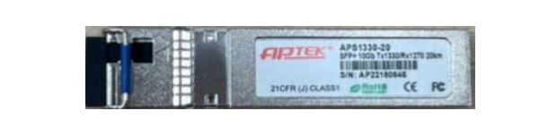 10Gbps SFP+ BIDI 20km Transceiver APTEK APS1327-20