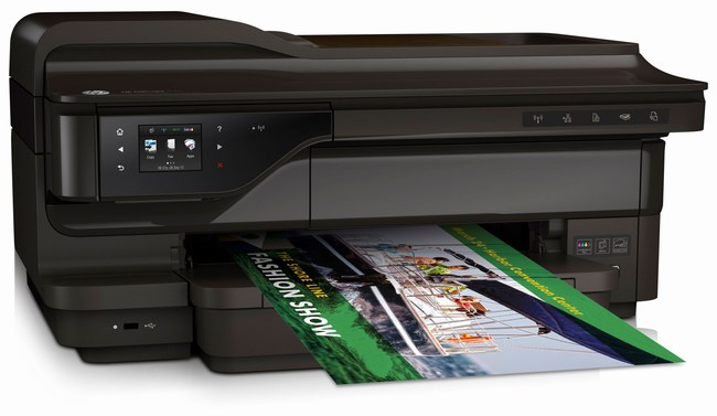 Máy in phun màu A3 Wifi đa chức năng HP OfficeJet 7610